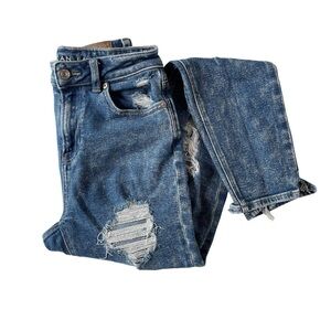 American Eagle High Rise Skinny Jeans Size 000R